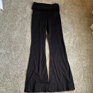 Elegant Black Women's Flared Pants